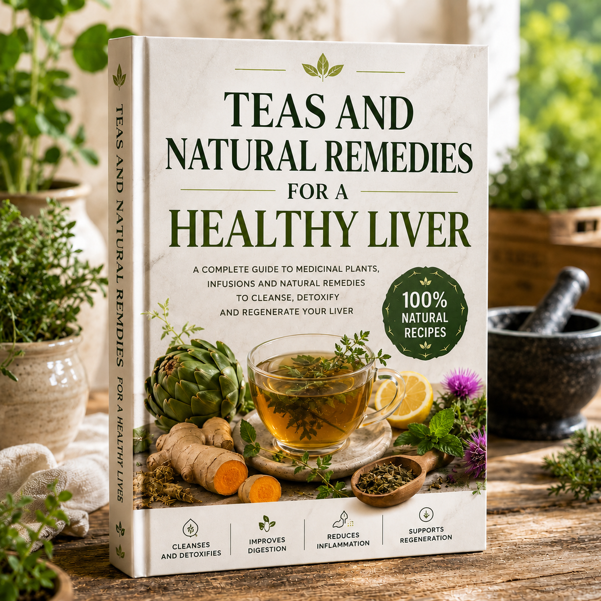 Teas and Natural Remedies for the Liver – Herbal infusions to cleanse, detoxify, and care for your liver.