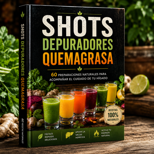 Fat-Burning Detox Shots - 60 natural shots that activate fat burning from day one